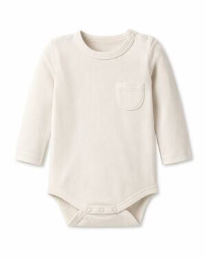 The Simple Folk The Long-Sleeve Onesie Organic Cotton 6-9M